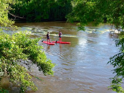 SUP sur la Vézère