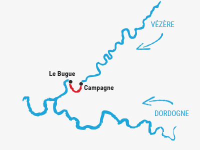 Semi-nocturnal route Campagne ➤ Le Bugue