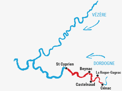 Cénac ➤ St Cyprien