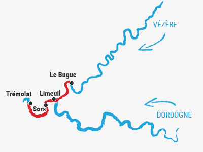 Le Bugue ➤ Trémolat