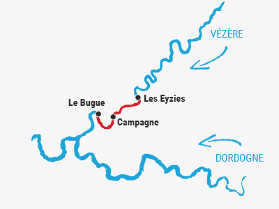 Les Eyzies ➤ Le Bugue