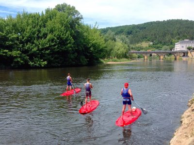 SUP board, Le Bugue sur Vézère en Dordogne