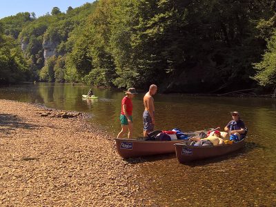 Randonnée canoë 2 jours Vézère