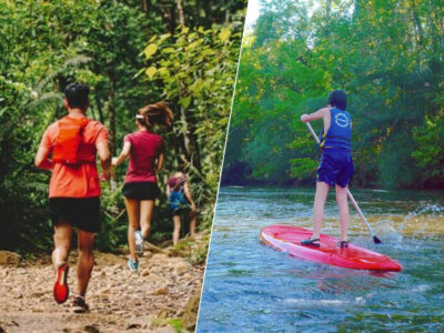 Combiné trail & paddle