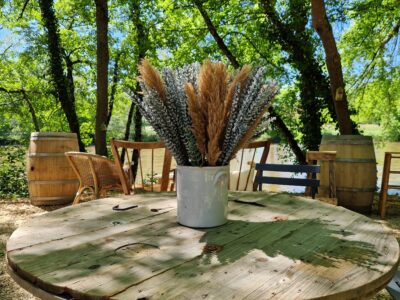 Guinguette base canoes Le Bugue