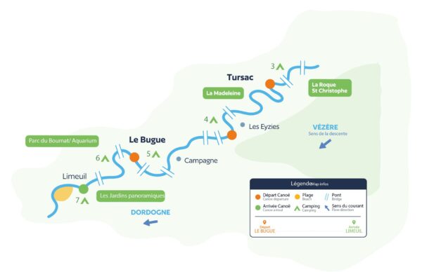 PLAN CANOES LE BUGUE